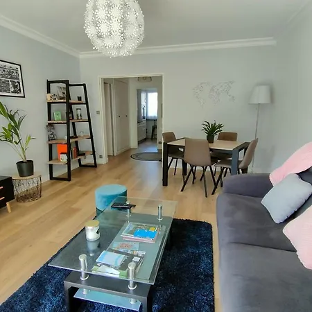 Apartment Lumineux 63m Avec Wifi Balcon A Nantes! *